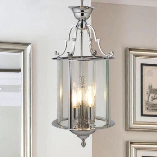 elegans uveg ezust krom lampa fuggesztek lancos klasszikus villa nyaralo kastely polgari otthon lakas vilagitas konyha nappali eloszoba.jpg